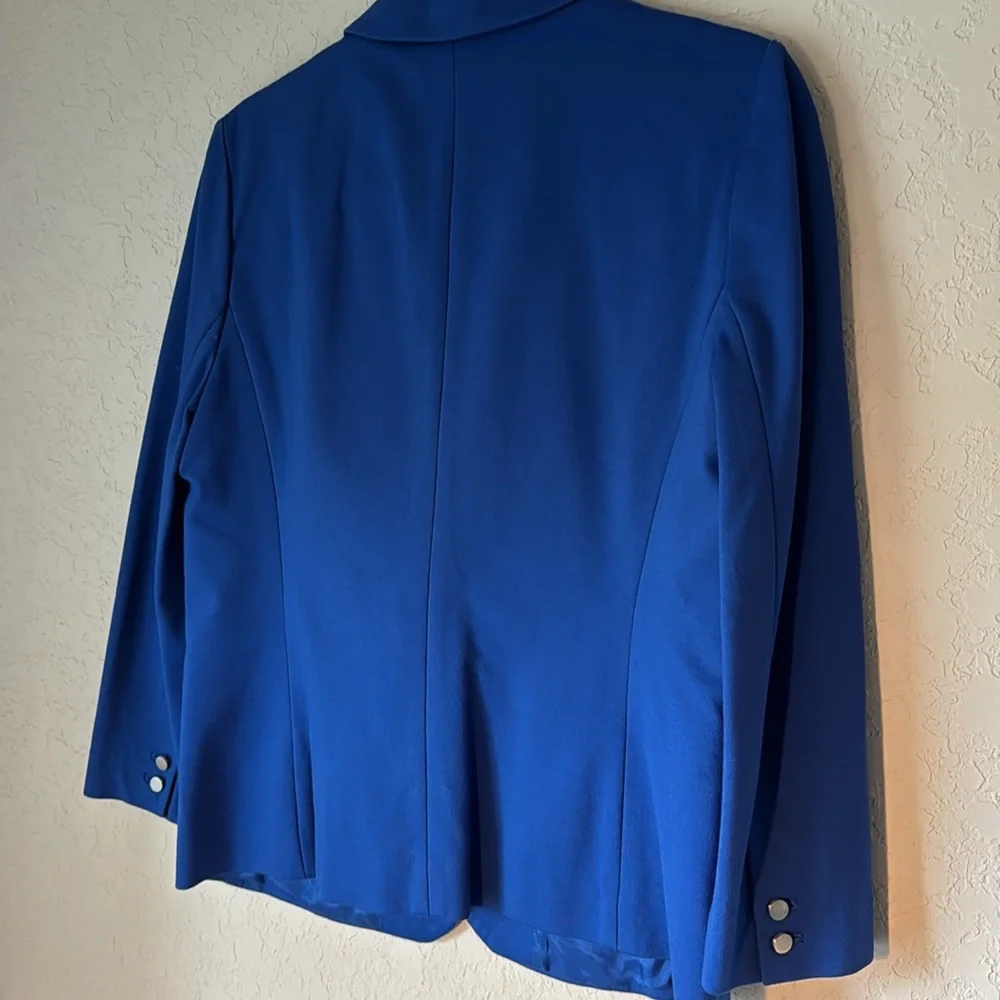Excellent condition royal blue Banana Republic blazer - Picture 4 of 5
